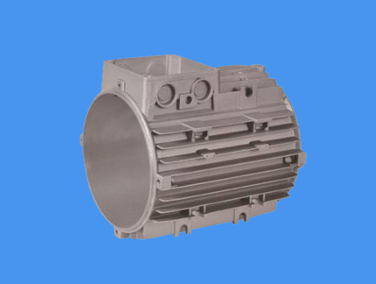 IEC铝电机壳系列可拆卸底脚机座(外止口)